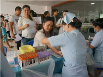 關愛員工，關注健康，公司組織進行年度健康體檢